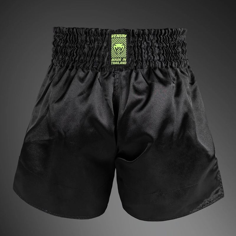 Vyriški treniruočių šortai Venum Classic Evo Muay Thai black/neon yellow 2