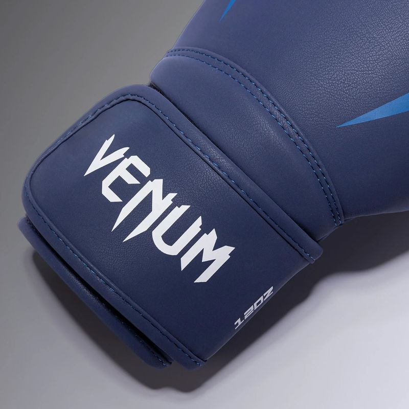 Bokso pirštinės Venum Hurricane Boxing midnight blue/white 4