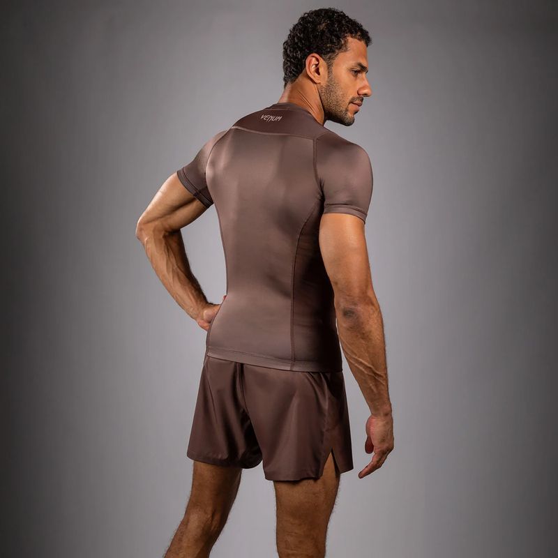 Vyriškas rashguard Venum No Gi Rashguards chocolate brown 2
