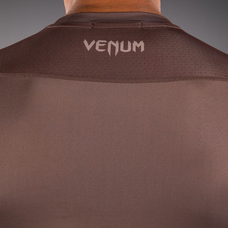 Vyriškas rashguard Venum No Gi Rashguards chocolate brown 6