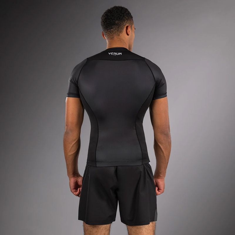 Vyriškas rashguard Venum No Gi Rashguards black/white 3