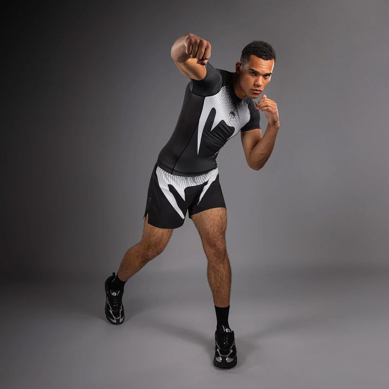 Vyriškas rashguard Venum No Gi Rashguards black/white 5