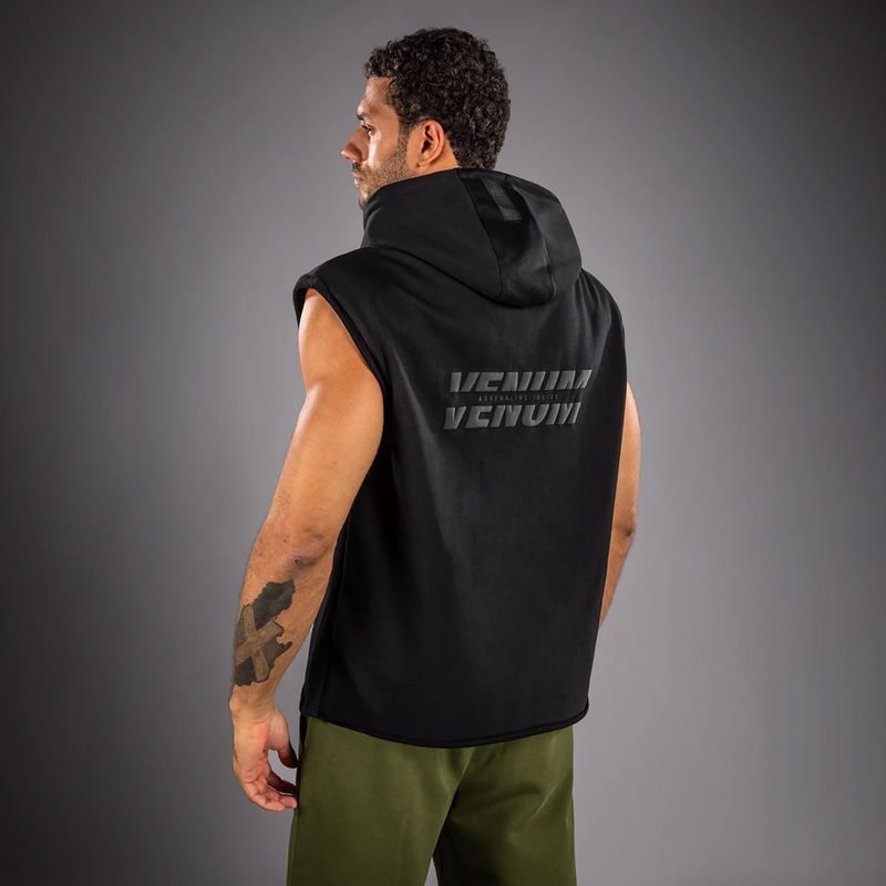 Vyriškas džemperis Venum Divide Sleeveless Hoodie black 3