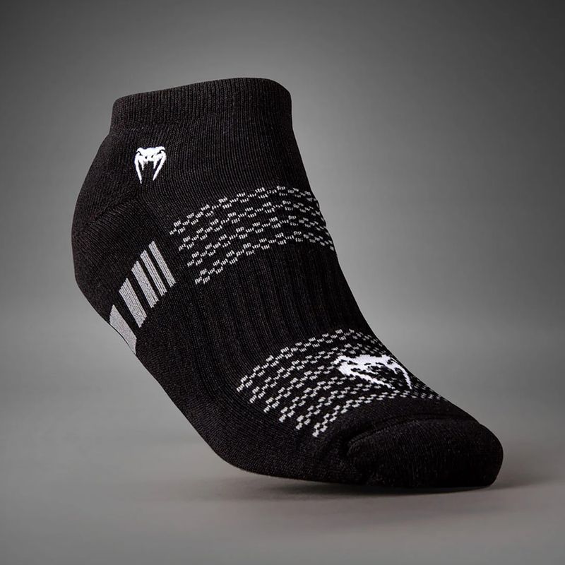 Kojinės Venum Vector No-Show 3 poros black/grey 8