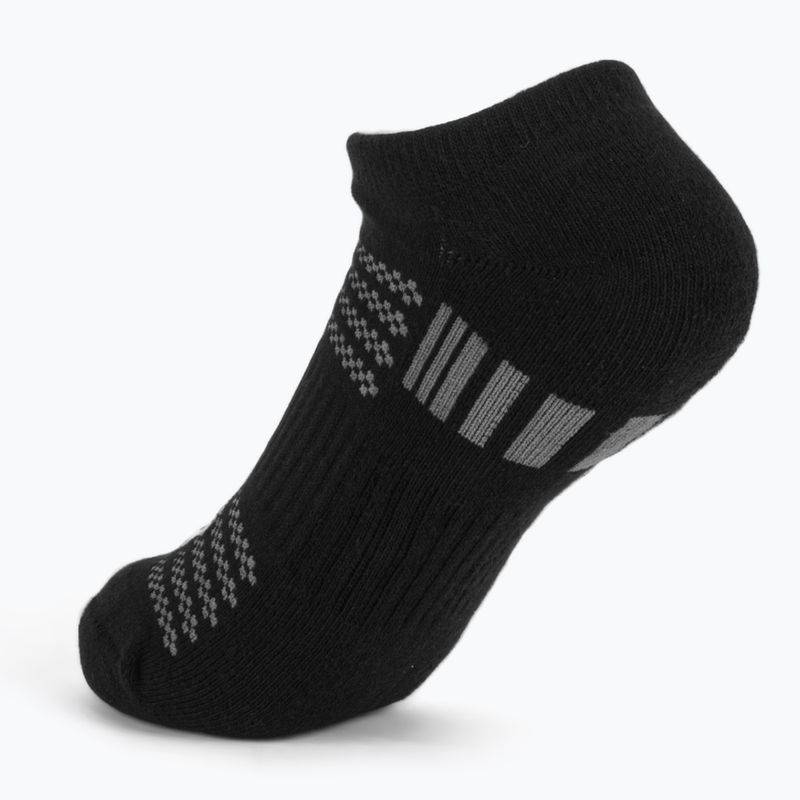 Kojinės Venum Vector No-Show 3 poros black/grey 2