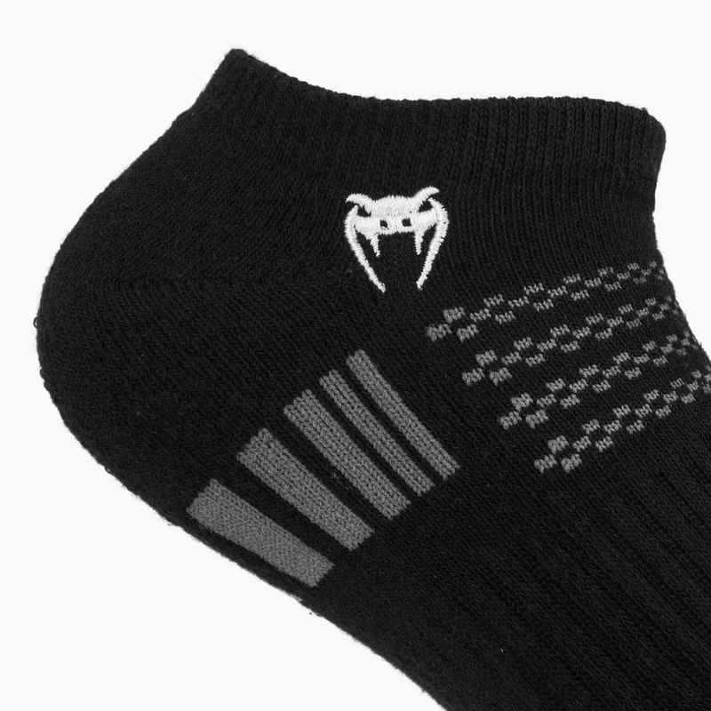 Kojinės Venum Vector No-Show 3 poros black/grey 3