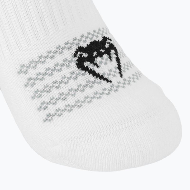 Kojinės Venum Vector No-Show 3 poros white/grey 4