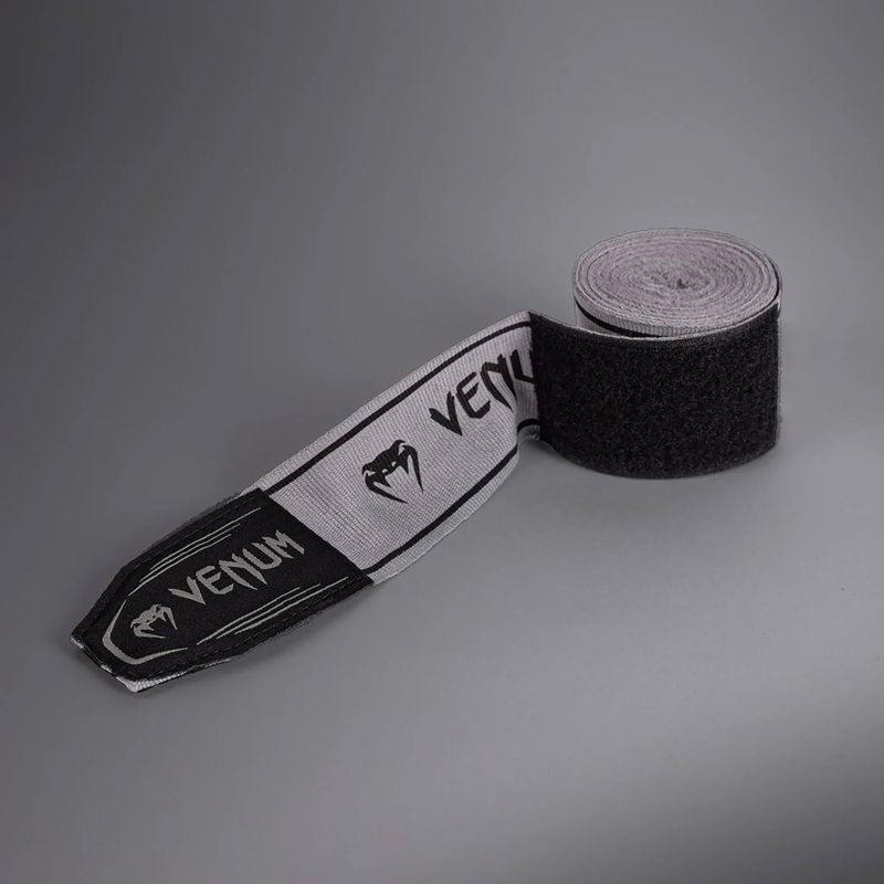 Bokso raiščiai Venum Classic Handwrap Advanced 400 cm grey 3