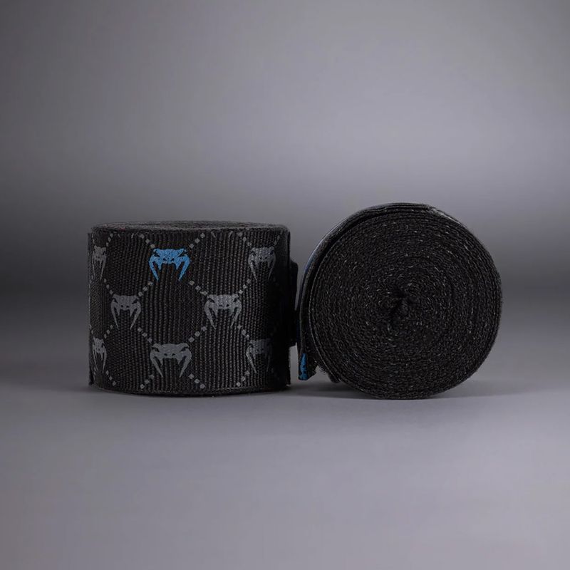 Bokso raiščiai Venum Monogram Hand Wraps Advanced 250 cm black 2