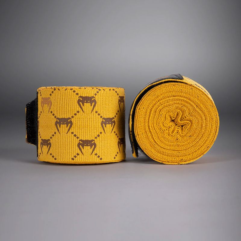 Bokso raiščiai Venum Monogram Hand Wraps Advanced 250 cm brown 2