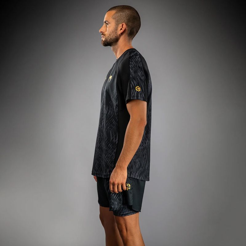 Vyriški marškinėliai Venum x Chimaev Dry Tech black/grey 5
