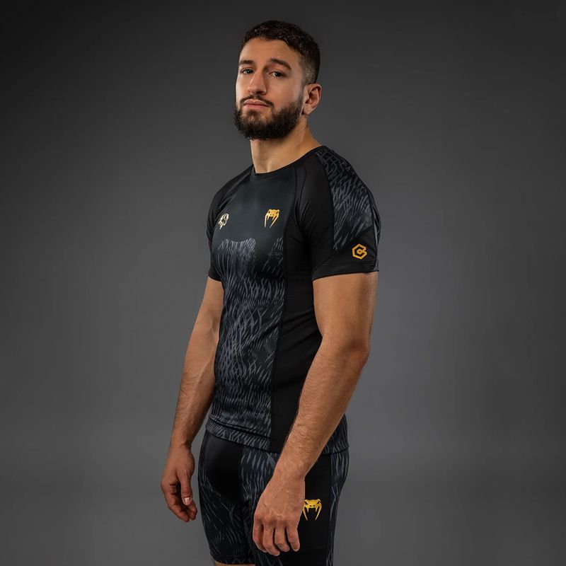 Vyriškas rashguard Venum x Chimaev Rashguards black/grey 4