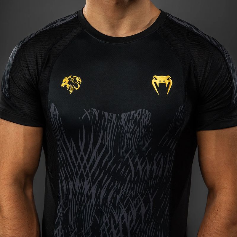 Vyriškas rashguard Venum x Chimaev Rashguards black/grey 5