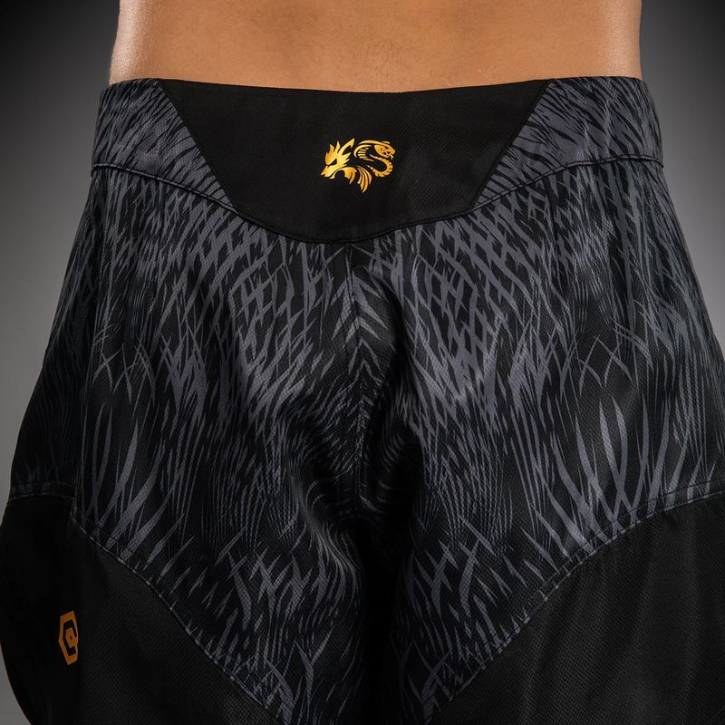 Vyriški treniruočių šortai Venum x Chimaev Fightshorts black/grey 7