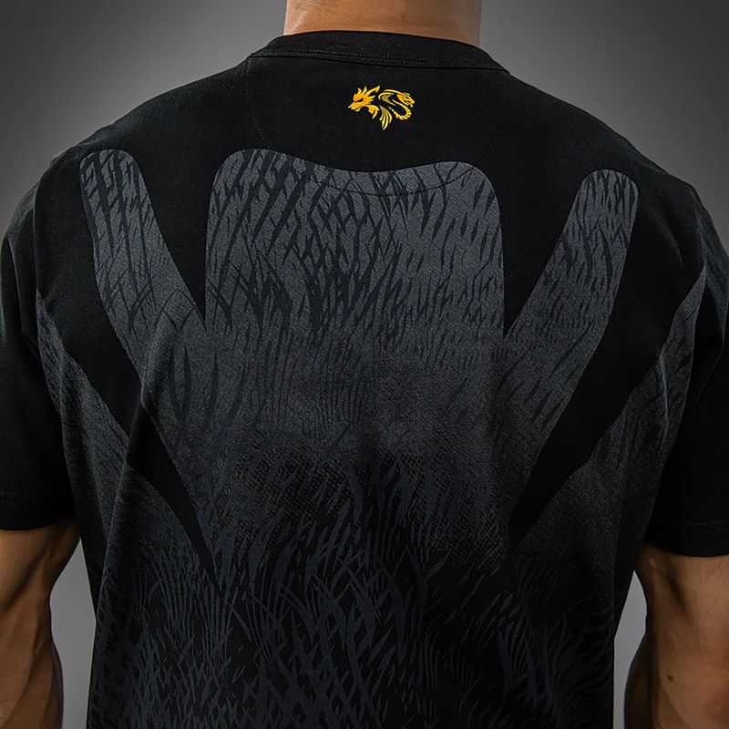 Vyriški marškinėliai Venum x Chimaev black/grey 6