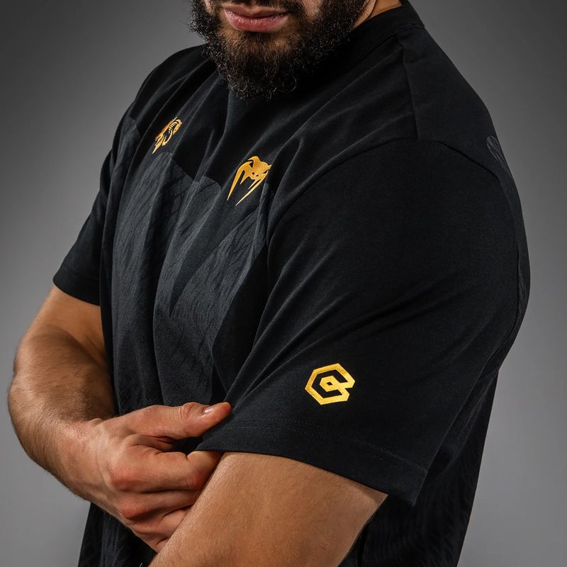 Vyriški marškinėliai Venum x Chimaev black/grey 7