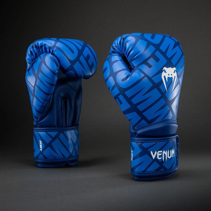 Bokso pirštinės Venum Contender 1.5 XT 3D Boxing royal blue/white 2