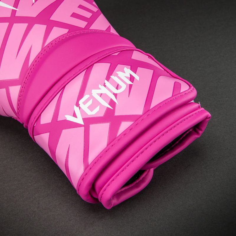 Bokso pirštinės Venum Contender 1.5 XT 3D Boxing candy pink/white 3