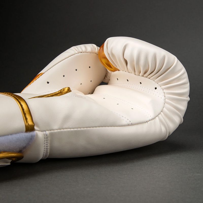 Bokso pirštinės Venum Challenger 2.5 Boxing white/gold 3