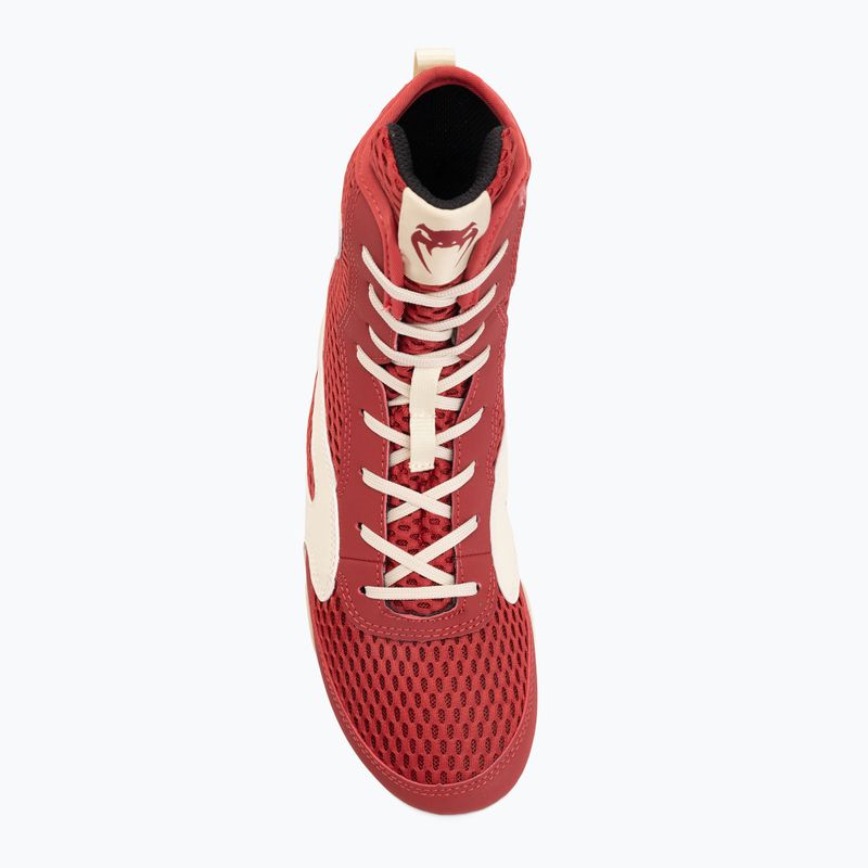 Vyriški bokso batai Venum Contender Boxing ruby red/ivory 5