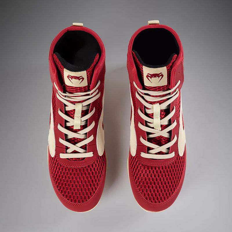 Vyriški bokso batai Venum Contender Boxing ruby red/ivory 9