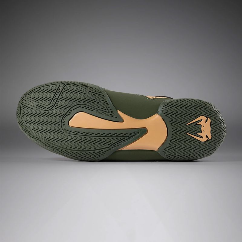 Vyriški bokso batai Venum Contender Boxing military green/sand 9