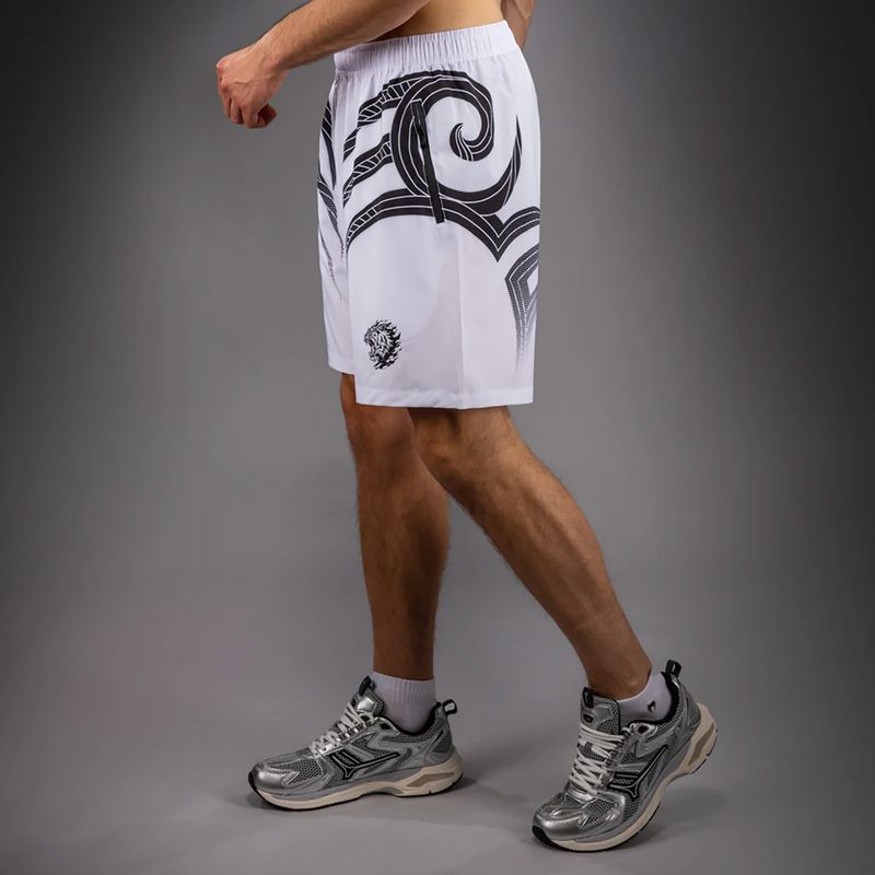 Vyriški treniruočių šortai Venum x Mike Tyson Tiger Training optical white/deep black 4