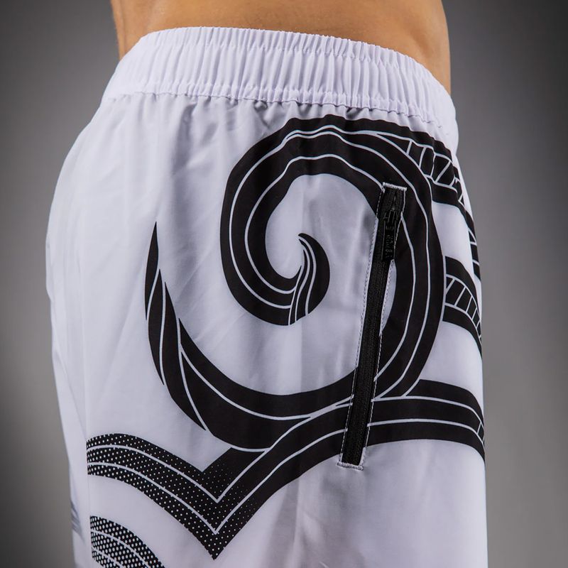 Vyriški treniruočių šortai Venum x Mike Tyson Tiger Training optical white/deep black 5