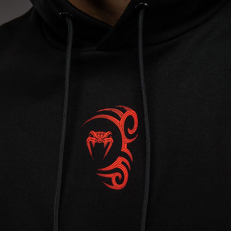 Vyriškas džemperis Venum x Mike Tyson Tiger Sleeveless Hoodie deep black/intense red 5
