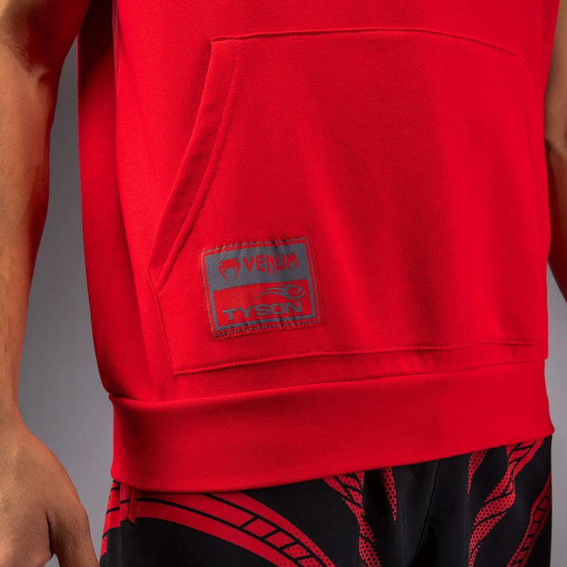 Vyriškas džemperis Venum x Mike Tyson Tiger Sleeveless Hoodie intense red/deep black 7