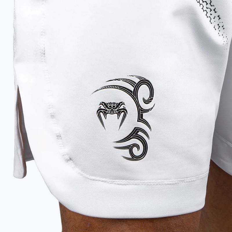 Vyriški treniruočių šortai Venum x Mike Tyson Tiger optical white/deep black 7