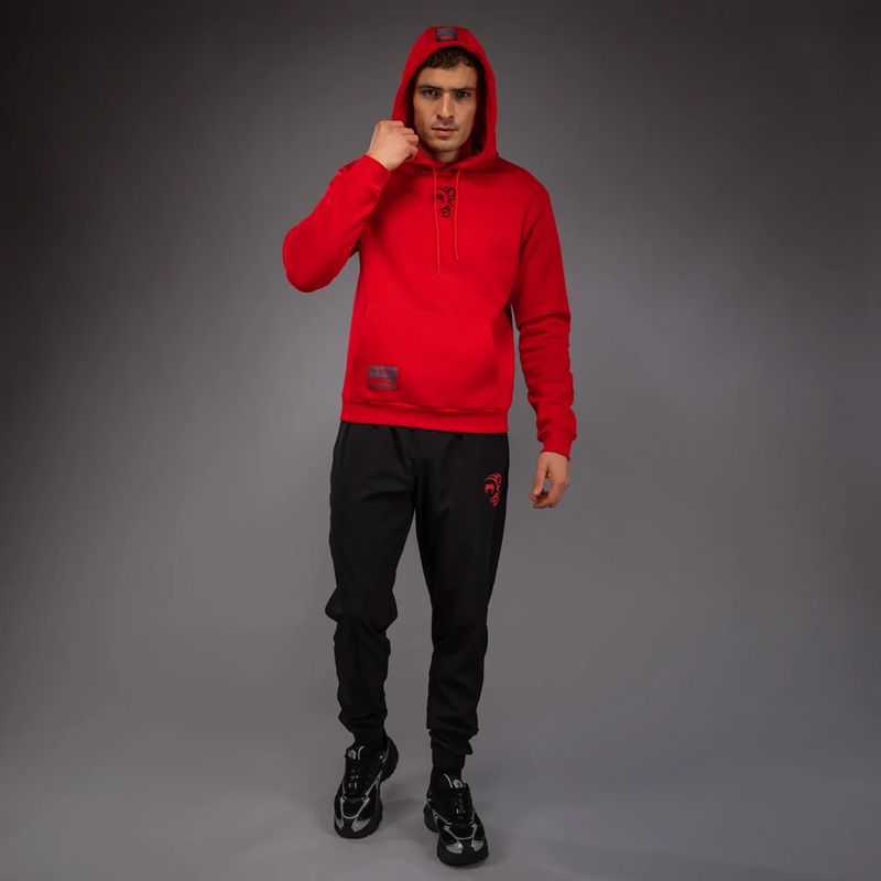Vyriškas džemperis Venum x Mike Tyson Tiger Hoodie intense red/deep black 2