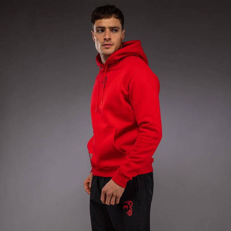 Vyriškas džemperis Venum x Mike Tyson Tiger Hoodie intense red/deep black 4