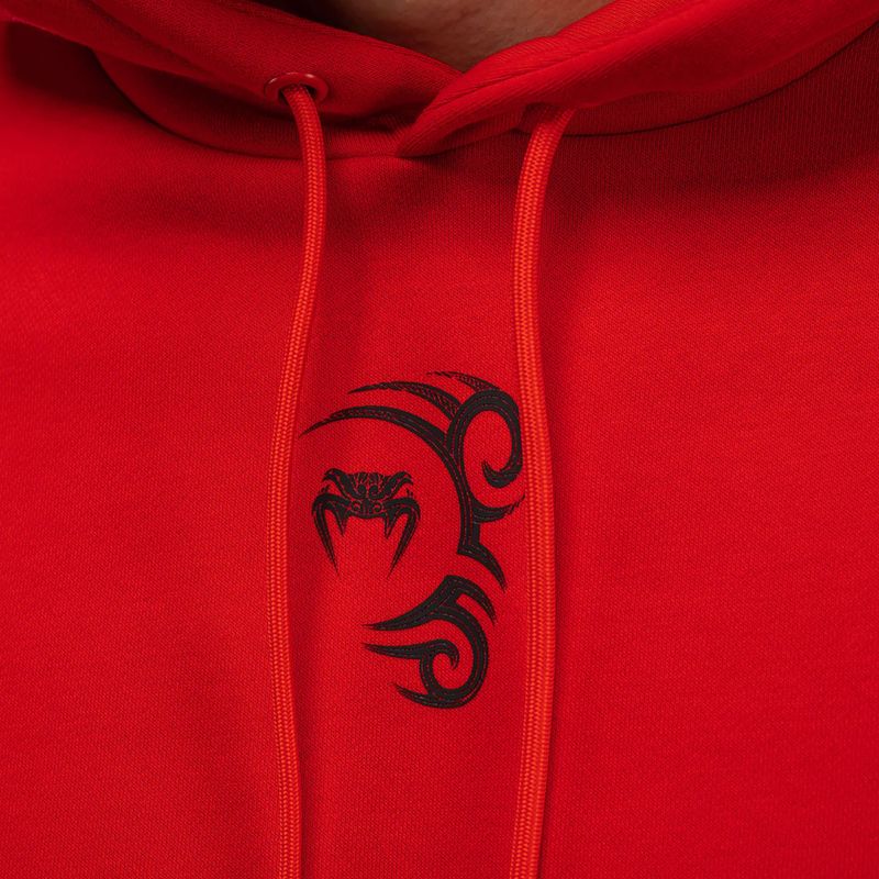 Vyriškas džemperis Venum x Mike Tyson Tiger Hoodie intense red/deep black 6