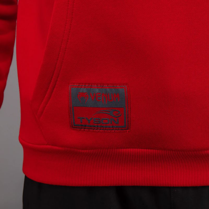 Vyriškas džemperis Venum x Mike Tyson Tiger Hoodie intense red/deep black 7