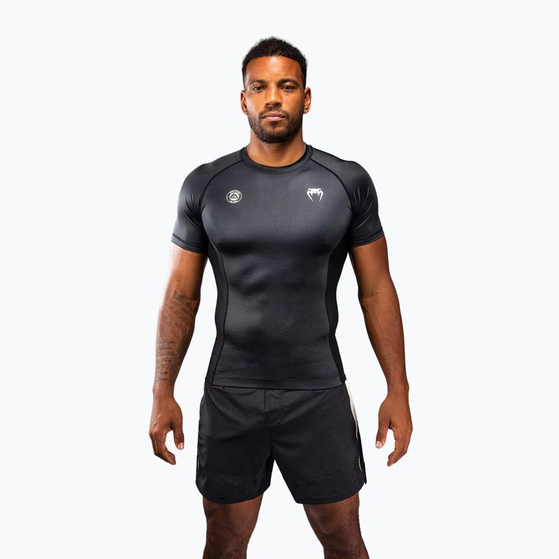 Vyriškas rashguard Venum Roger Gracie Academy black