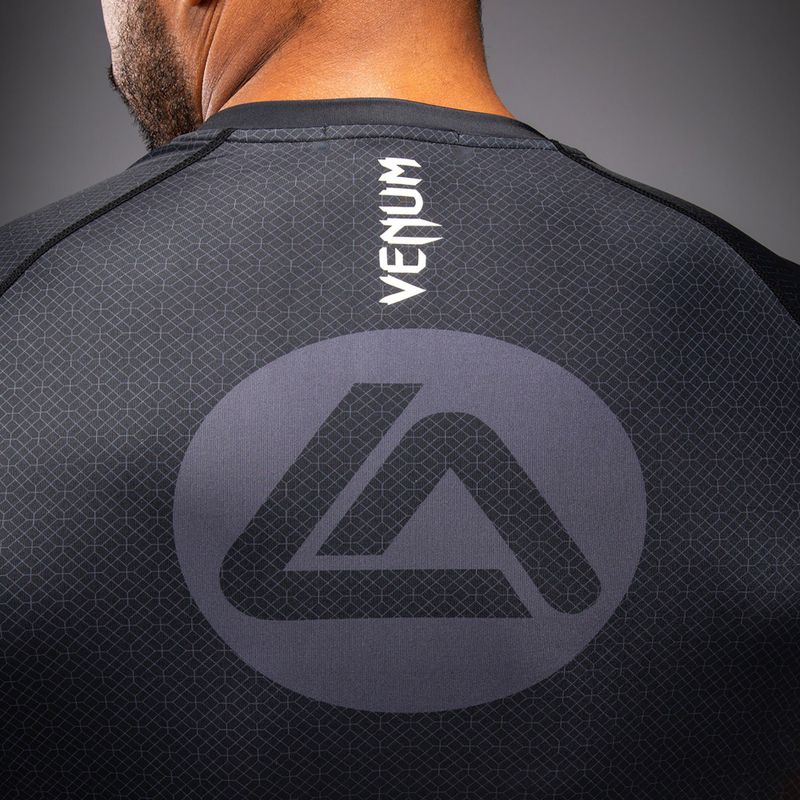Vyriškas rashguard Venum Roger Gracie Academy black 7