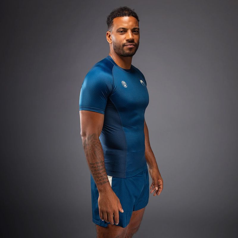 Vyriškas rashguard Venum Roger Gracie Academy blue 3