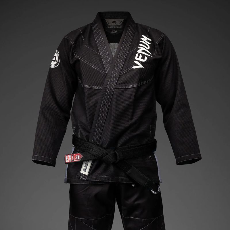 GI į brazilų jiu-jitsu Venum Roger Gracie Academy BJJ black 3