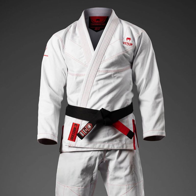 GI į brazilų jiu-jitsu Venum Roger Gracie Academy BJJ white/red 3