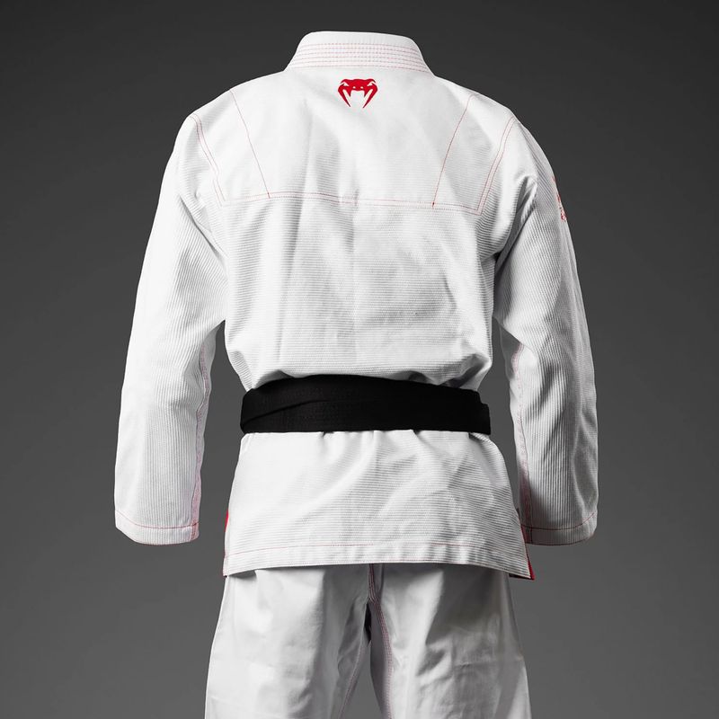 GI brazilų jiu-jitsu Venum Roger Gracie Academy BJJ white/red 4