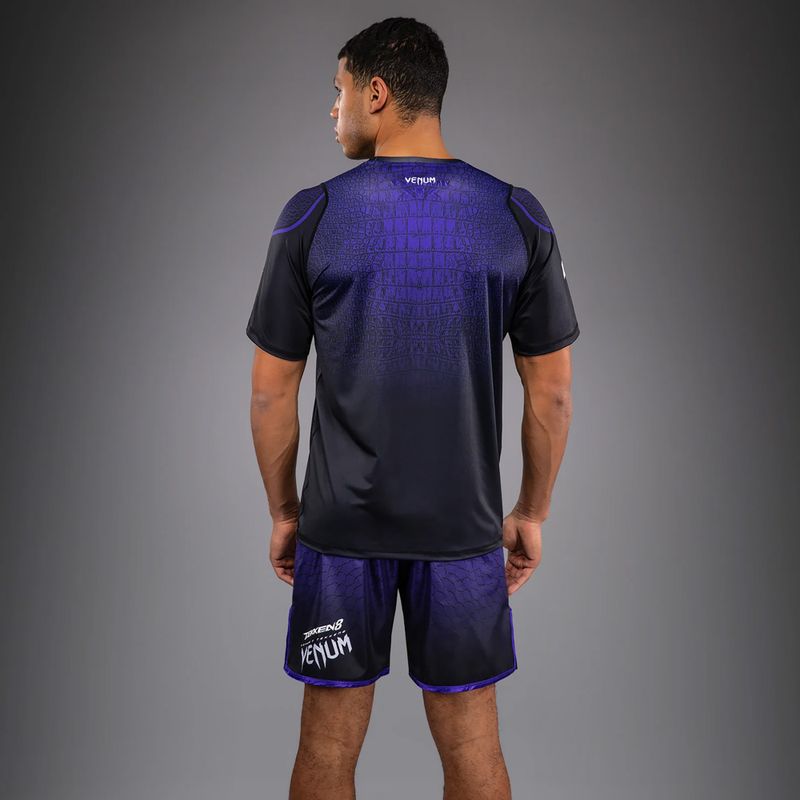 Vyriški treniruočių marškinėliai Venum x TEKKEN 8 Kazuya Dry-Tech black/purple 3