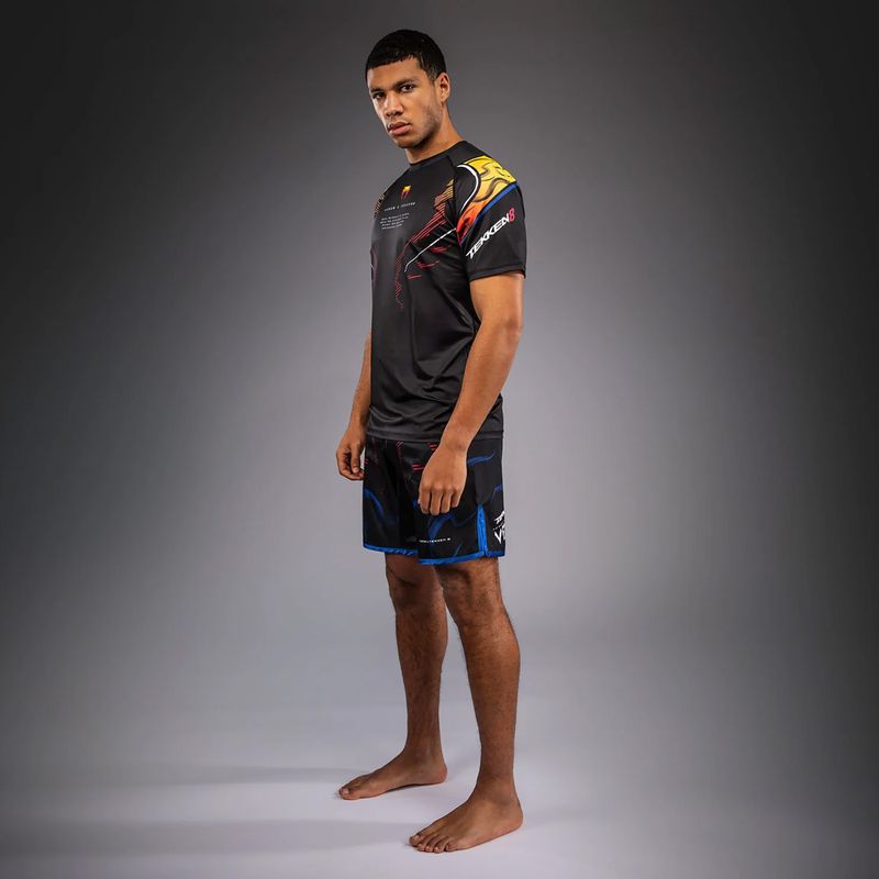 Vyriški treniruočių marškinėliai Venum x TEKKEN 8 Yoshimitsu Dry-Tech black/orange 2