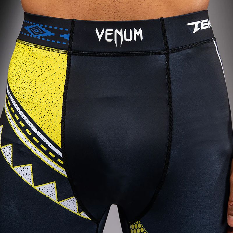 Vyriškos treniruočių tamprės Venum x TEKKEN 8 King Spats black/yellow 5