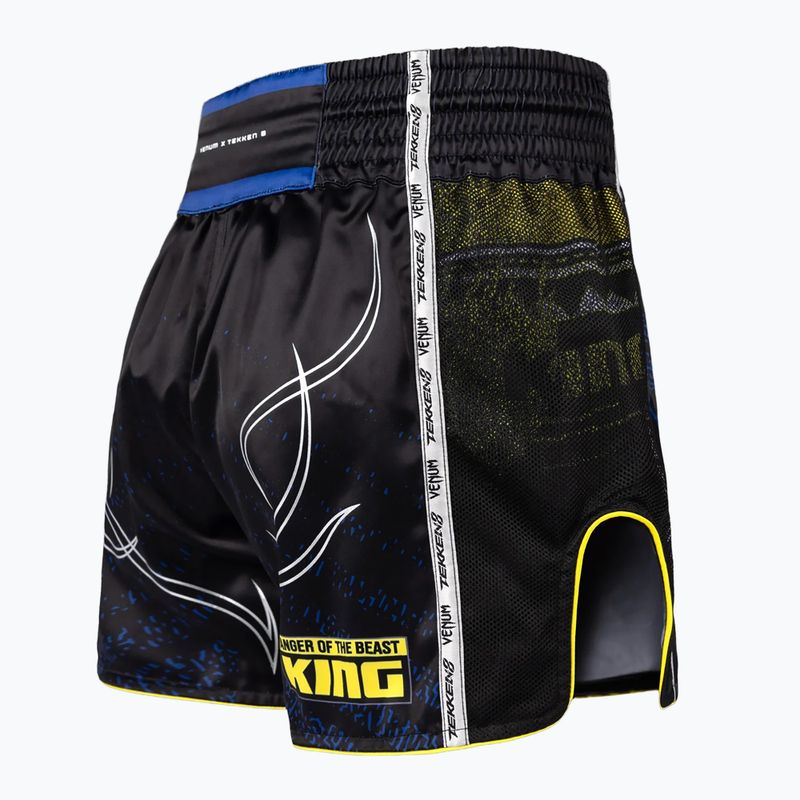 Vyriški treniruočių šortai Venum x TEKKEN 8 King Muay Thai black/yellow 4