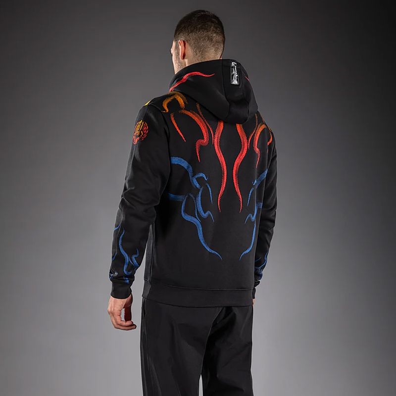Vyriškas džemperis Venum x TEKKEN 8 Yoshimitsu Pullover Hoodie black/orange 2
