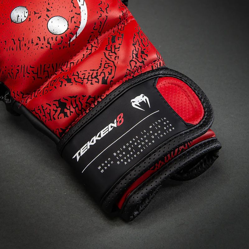 Sparingo pirštinės Venum x TEKKEN 8 Kazuya Sparring red/black 4