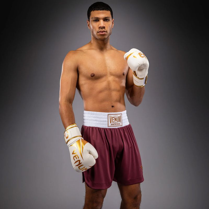 Vyriški treniruočių šortai Venum Classic Boxing burgundy 2