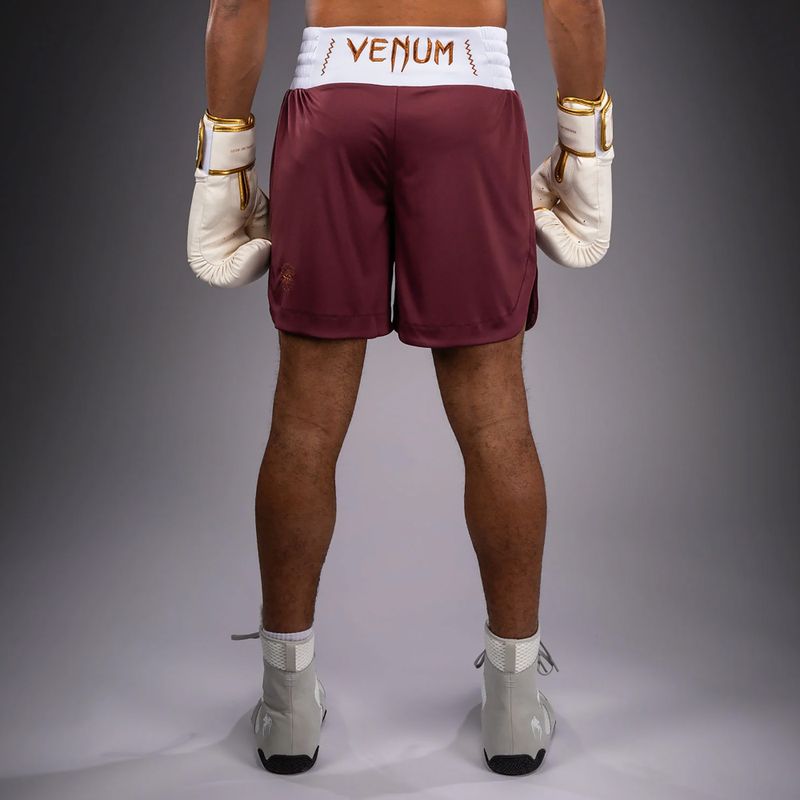 Vyriški treniruočių šortai Venum Classic Boxing burgundy 3
