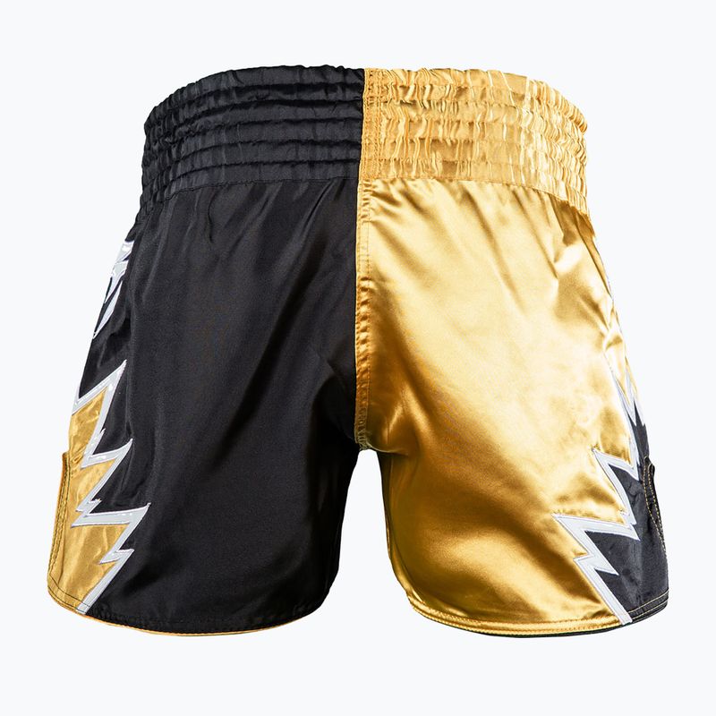 Vyriški treniruočių šortai Venum Inferno 2.0 Muay Thai black/gold 2